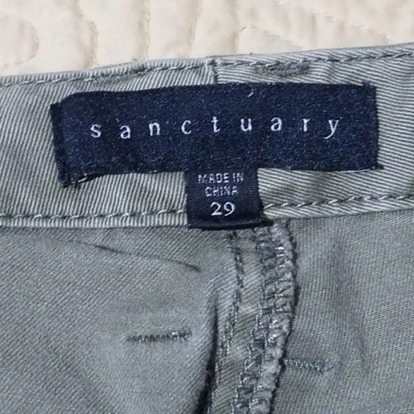 Anthropologie Santurary slim utility military pants size 29 - Picture 5 of 8
